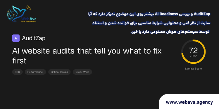 AuditZap و بررسی قایبلیت دیده شدن در نتایج هوش مصنوعی