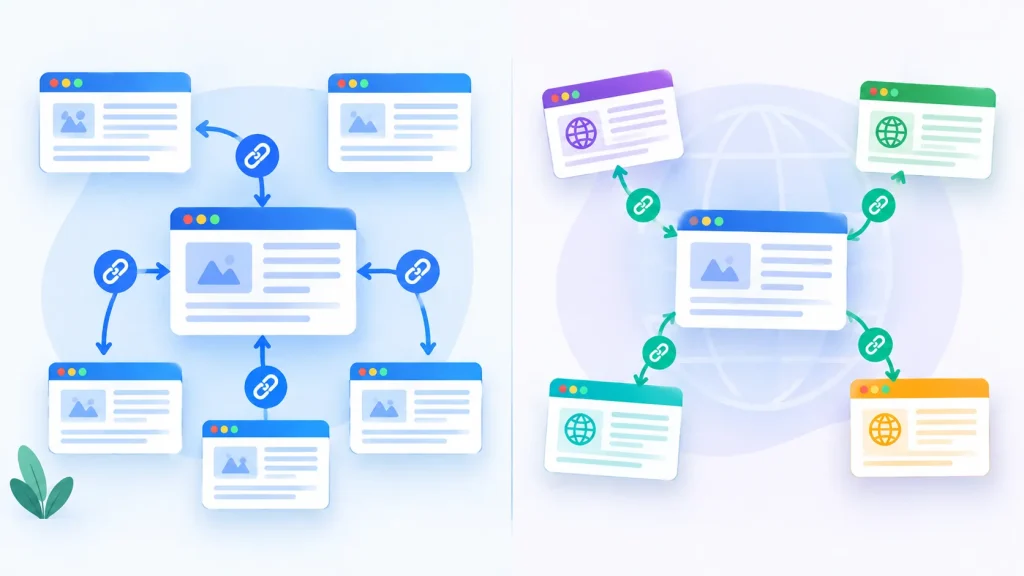 لینک Sitewide